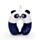 Almofada de Viagem KIDS com Memória em Pelúcia Relaxeazzz - Banjo o Panda