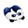 Almofada de Viagem KIDS com Memória em Pelúcia Relaxeazzz - Banjo o Panda