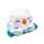 Almofada de viagem memory foam com capuz Hoodeazzz Adoramals Kiki o papagaio