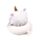 Almofada de viagem memory foam com capuz Hoodeazzz Adoracorns Astra o Unicórnio
