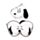 Almofada de Viagem e máscara para dormir Relaxeazzz Peanuts Snoopy