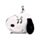 Almofada de Viagem e máscara para dormir Relaxeazzz Peanuts Snoopy