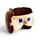 Almofada de Viagem e Máscara de Dormir Relaxeazzz Minecraft Steve 