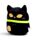 Brinquedo Peluche Squidglys Spooky Gato Preto 
