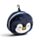 Almofada de Viagem e máscara para dormir Relaxeazzz Adoramals Nico o Pinguim