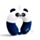 Almofada de Viagem com Memória em Pelúcia Relaxeazzz Adoramals Panda