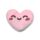 Brinquedo Peluche Squidglys J'Adoramals Heart Coração Rosa