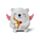 Squidglys J'Adoramals Heart Peluche Urso Polar Cupido