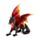 Dark Legends Protetor da Noite Dragão de Fogo Obsidiano