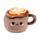 Peso para porta em pelúcia Foodiemals Cappuccino 