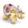 Suporte para Incenso figuras metálicas Elefantes da sorte