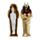 Sarcófago Anubis com Mumia