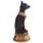 Bastet Preto e Dourado com colar Besouro