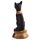 Bastet Preto e Dourado com colar Besouro
