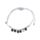 Pulseiras moda fashion - Tecido com encantos