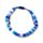 Pulseiras moda fashion - Tecido com encantos