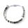 Pulseiras moda fashion - Tecido com encantos