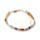 Pulseiras moda fashion - Tecido com encantos