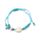 Pulseiras moda fashion - Contas azuis com conchas e estrelas-do-mar