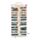 Pulseiras moda fashion - Contas marrons com conchas