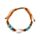 Pulseiras moda fashion - Contas marrons com conchas