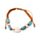 Pulseiras moda fashion - Contas marrons com conchas