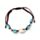 Pulseiras moda fashion - Contas marrons com conchas