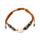 Pulseiras moda fashion - Contas marrons com conchas