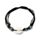 Pulseiras moda fashion - Contas marrons com conchas