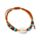 Pulseiras moda fashion - Contas marrons com conchas