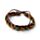Pulseiras moda fashion- Tecido grosso