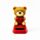 Boneco solar - Urso Amore Heart Coração I Heart U