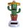 Boneco solar Cactus com chapéu mexicano