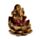Conjunto de 2 peças Ganesh e Lakshmi Lotus em ouro