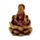 Conjunto de 2 peças Ganesh e Lakshmi Lotus em ouro