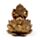 Conjunto de 2 peças Ganesh e Lakshmi Lotus em ouro