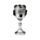 Cálice Decorativo aranha negra em teia