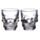 Conjunto de 2 copos para shot's (60ml) - Caveiras e Rosas
