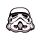 Puzzle com 130 peças forma capacete The Original Stormtrooper