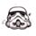 Puzzle com 130 peças forma capacete The Original Stormtrooper