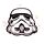 Puzzle com 130 peças forma capacete The Original Stormtrooper