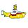 Puzzle com 130 peças forma The Beatles Yellow Submarine