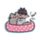 Puzzle com 130 peças forma Pusheen Core