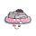 Puzzle com 130 peças forma Pusheen Core