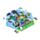 Puzzle com 130 peças forma Minecraft Creeper 