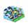 Puzzle com 130 peças forma Minecraft Creeper 