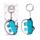 Porta-chaves PVC Caravana