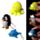 Porta-chaves Pulpo, Pinguím e Golfinho com Led