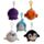 Porta-Chaves de Peluche Adoramals Squeezies - Animais Marinhos