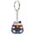 Porta-Chaves Gato Chinês da Sorte Maneki Neko 3D PVC
